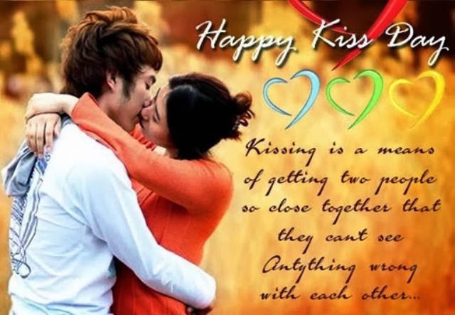 Top 25 Cute Awesome Lovely Romantic Happy Kiss Day 2014 SMS, Quotes