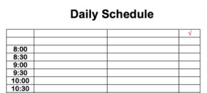 daily-schedule