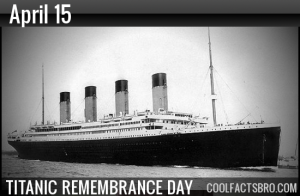 5 Very Cool Amazing Facts About Titanic Remembrance Day 2014 – BMS ...