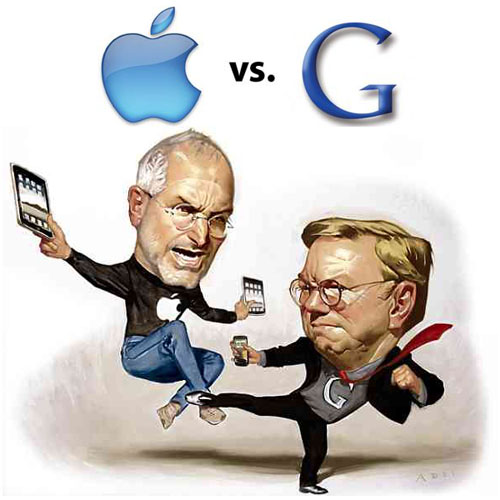 google vs apple compare ceos