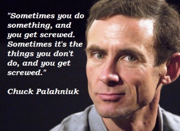 10 Notable ‘Chuck Palahniuk’ Quotes – BMS | Bachelor Of Management ...