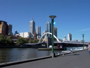 The city of Melbourne, Victoria