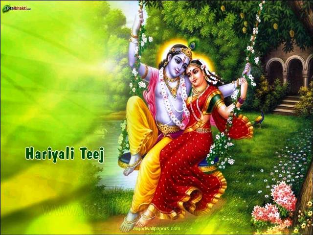 Happy Teej Festival Wallpapers With Wishes For 2016 - Wordzz