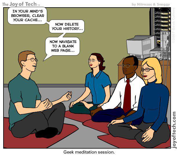 funny office yoga gif