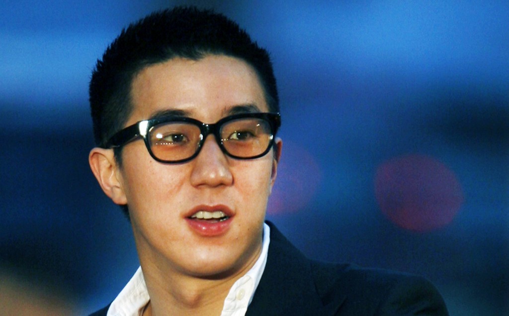 File photo of Hong Kong actor Jaycee Chan arriving at the Hong Kong Film Awards