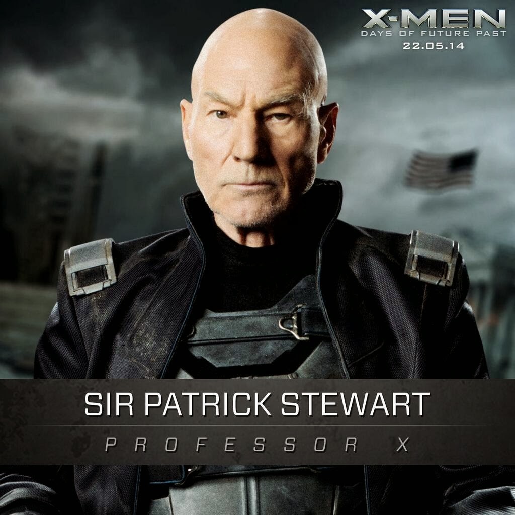 Patrick Stewart as Prof. Xavier for X-MAN